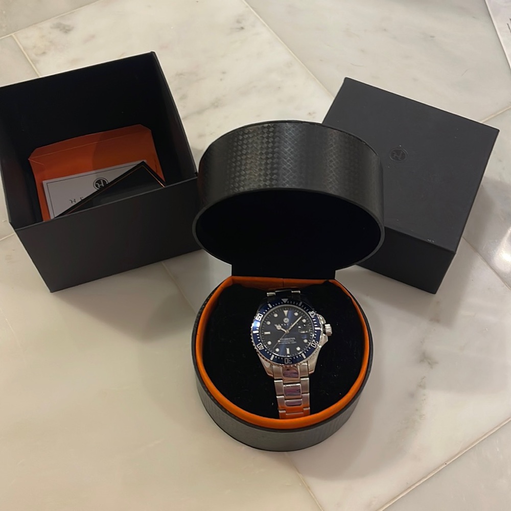 Henry Jay quartz watch mens